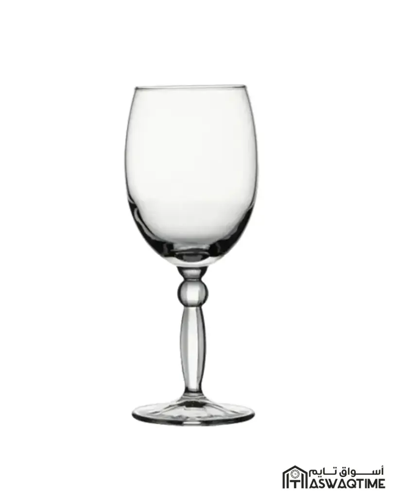 PASABAHCE STEP RED BEVERAGE GOBLET 300 ML 6PCS