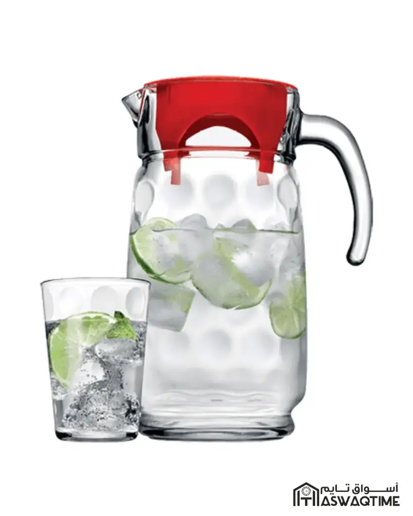 PASABAHCE NATURELL JUG WITH LID 1.0 L 1PC