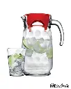 PASABAHCE NATURELL JUG WITH LID 1.0 L 1PC