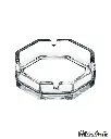 PASABAHCE KOSEM ASHTRAY 2PCS Ø 118MM