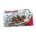 PASABAHCE BORCAM OVAL CASSEROLE DISH WITH LID 1.8 L 2PCS