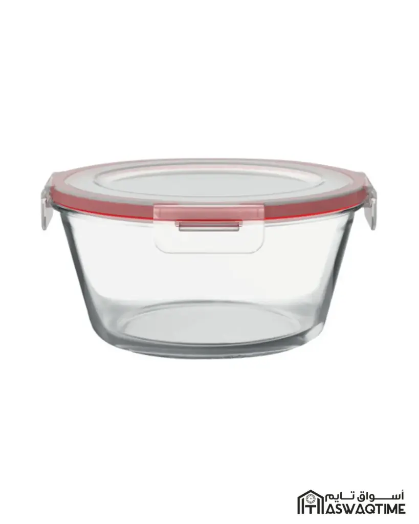 PASABAHCE PYREX FOOD CONTAINER WITH LID 1050CC