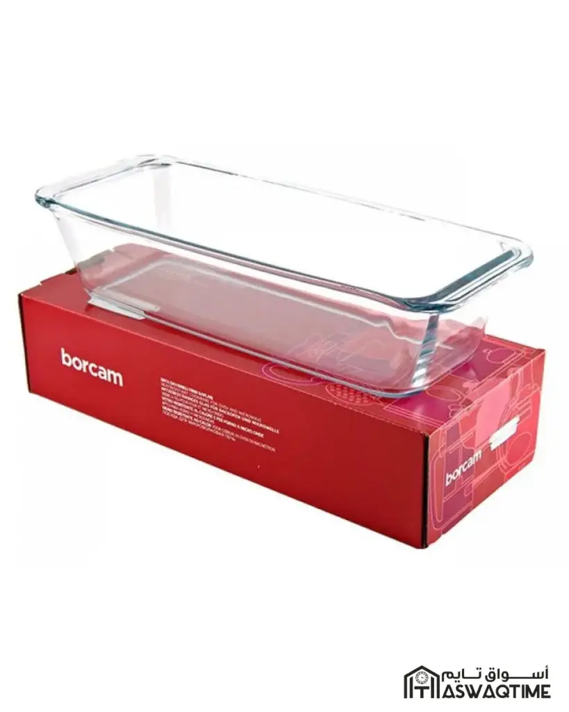 PASABAHCE BORCAM RECTANGULAR CAKE DISH 31X12.4CM 1630ML