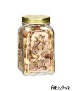 PASABAHCE HOMEMADE GLASS JAR WITH METAL LID 1500ML