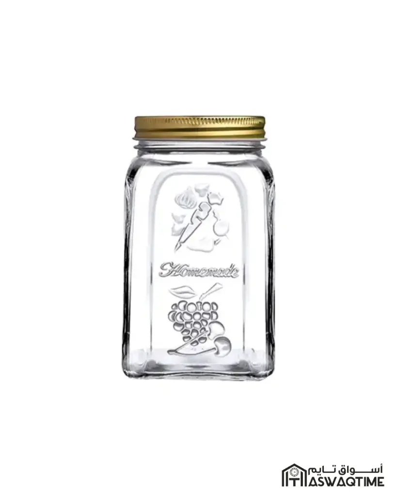 PASABAHCE HOMEMADE GLASS JAR WITH METAL LID 3000ML