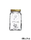 PASABAHCE HOMEMADE GLASS JAR WITH METAL LID 3000ML