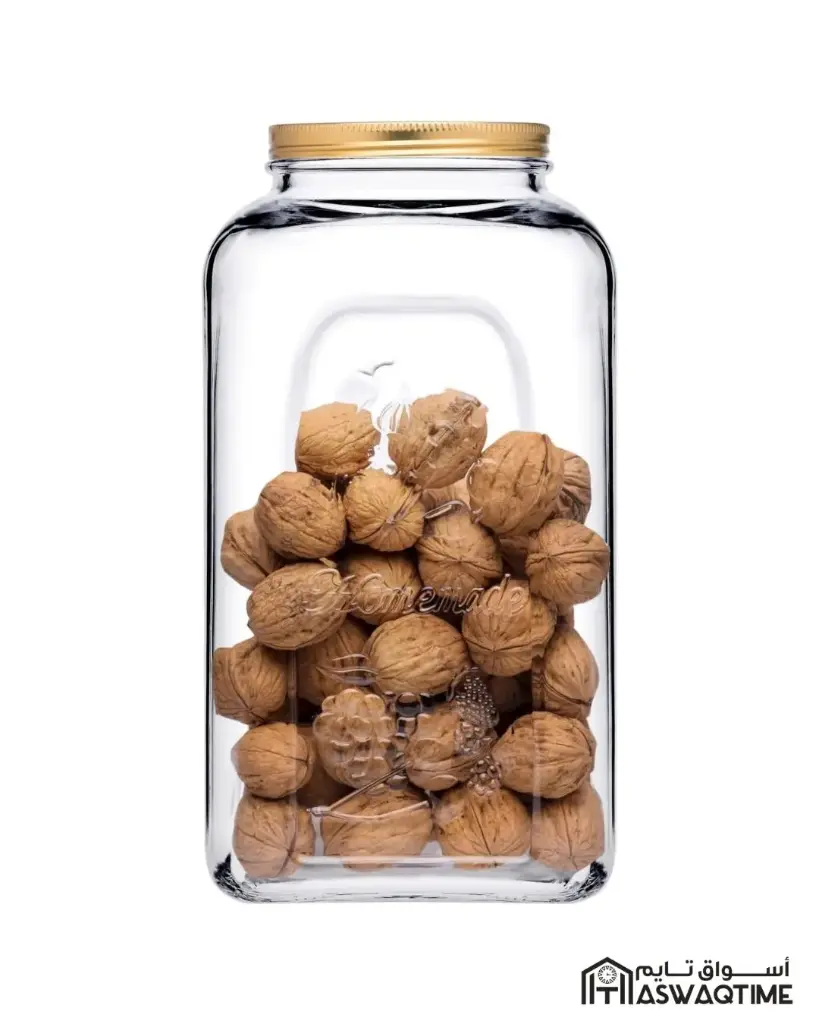 PASABAHCE HOMEMADE GLASS JAR WITH METAL LID 5000ML