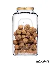 PASABAHCE HOMEMADE GLASS JAR WITH METAL LID 5000ML