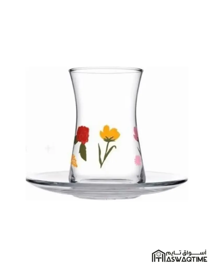 PASABAHCE HEYBELI TEA SET 12PCS 160ML