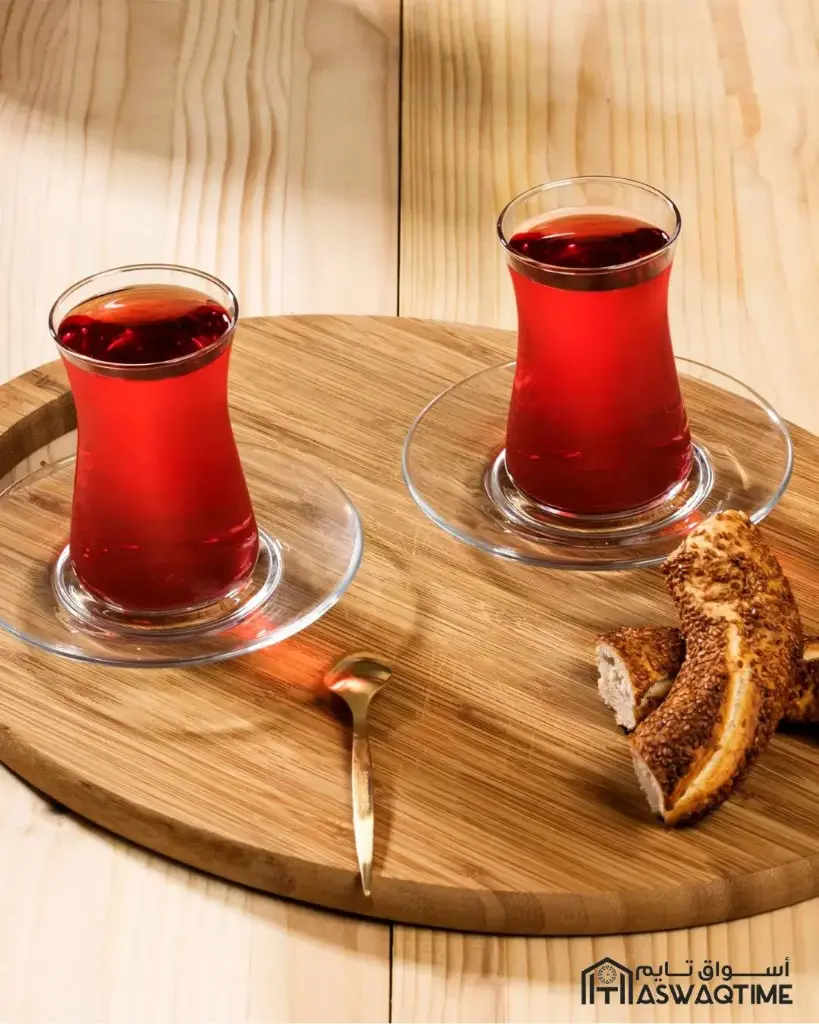 PASABAHCE HEYBELI TEA SET 12PCS 160ML