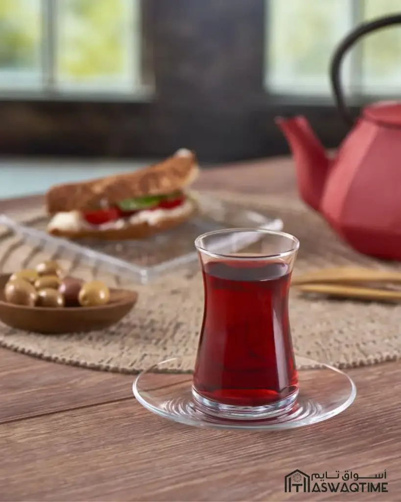 PASABAHCE HEYBELI TEA SET 12PCS  170ML