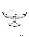 PASABAHCE TOSCANA FOOTED SUGAR BOWL 160 MM 1PC