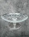 PASABAHCE LACY FOOTED CAKE / SERVING STAND  160MM