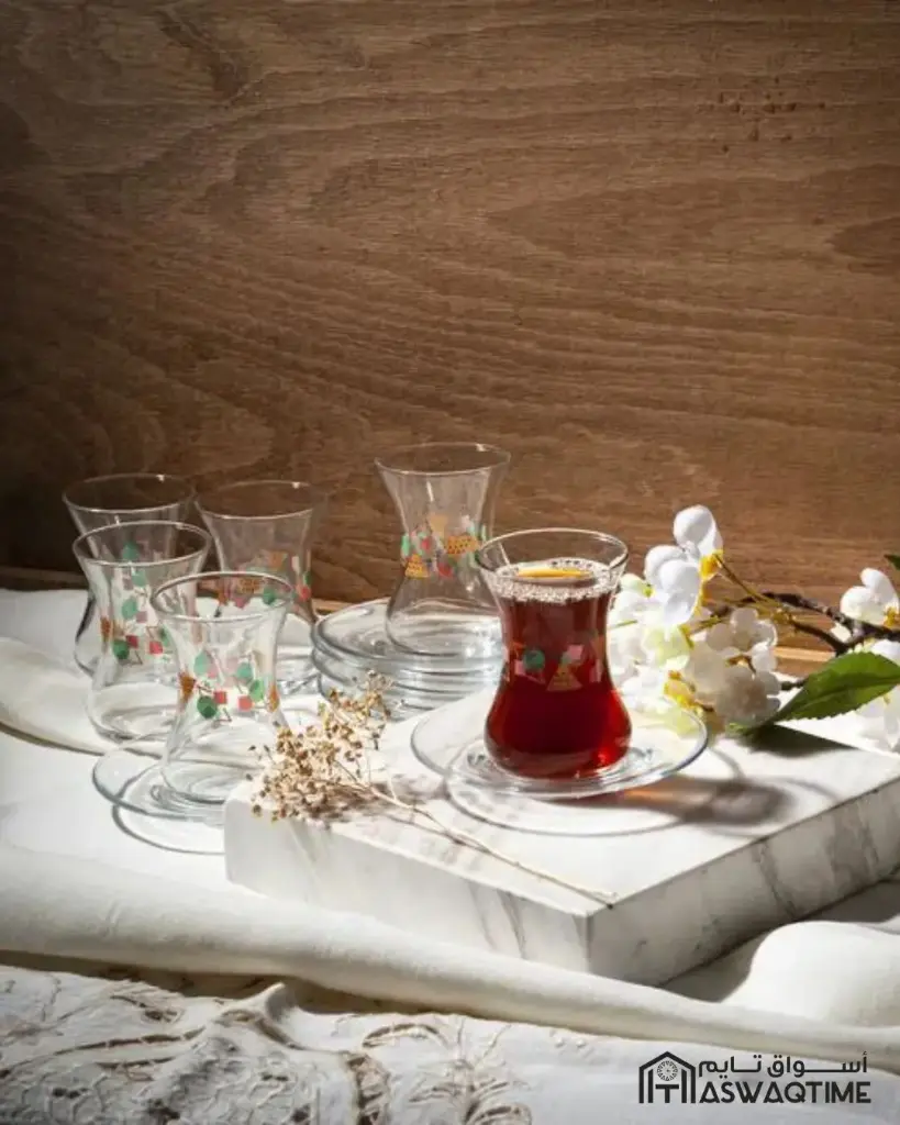 PASABAHCE CITY AUTUMN TEA GLASS 110 ML 6PCS