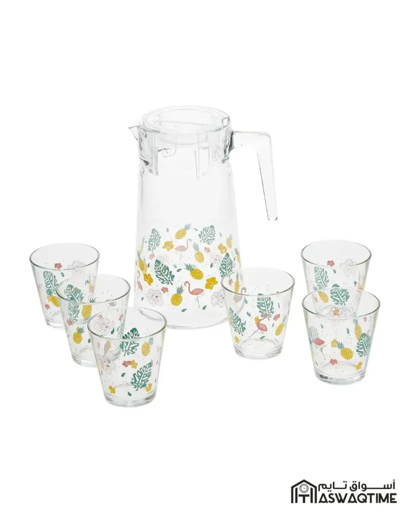 PASABAHCE LALEZAR BEVERAGE SET 7PCS 2000ML