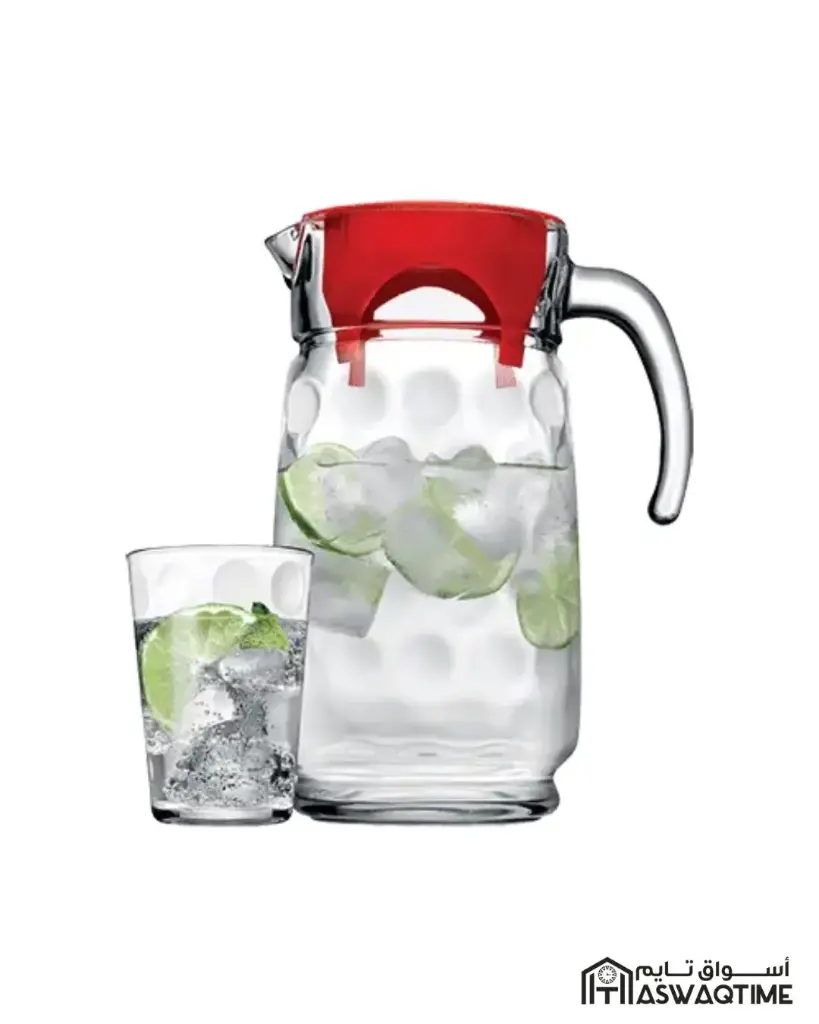 PASABAHCE SPACE WATER SET 7PCS (JUG + 6 GLASSES)