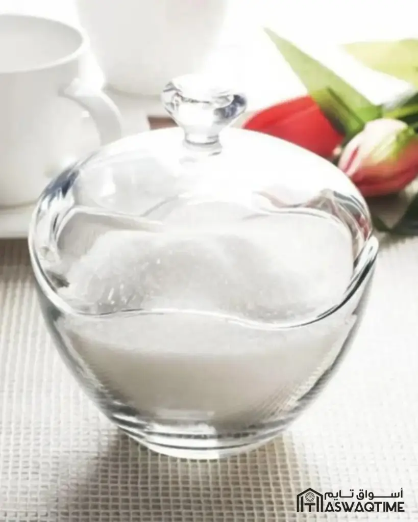PASABAHCE TOSCANA SUGAR / CANDY BOWL WITH LID Ø 130MM