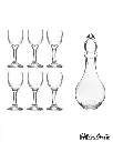PASABAHCE LIKÖR SET 7PCS (1 JUG + 6 GLASSES)