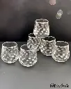 POINTS 361 WATER GLASS SILVER*8
