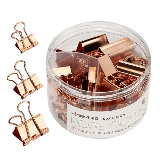 ROSE GOLD MIXED TAIL CLIP