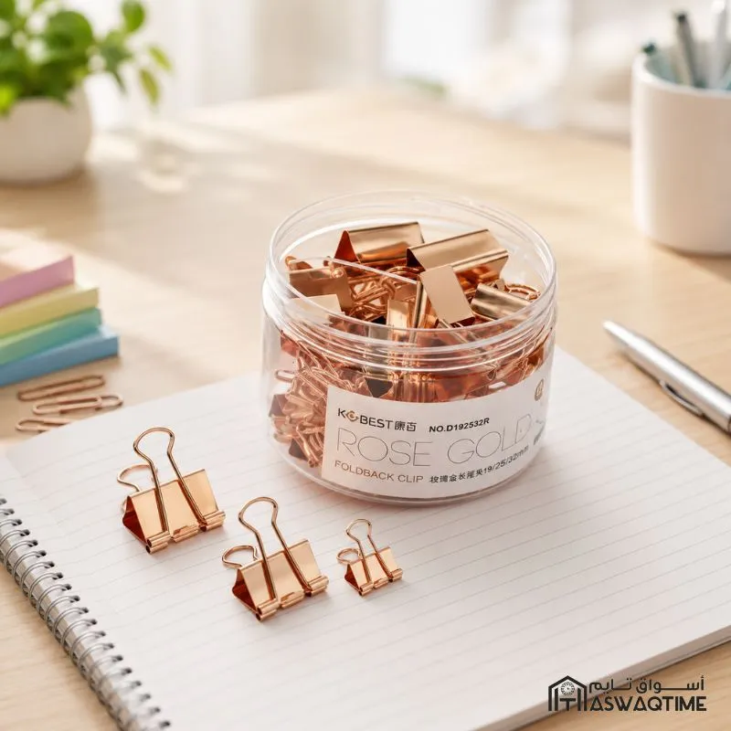 [MS06-DL6182] ROSE GOLD MIXED TAIL CLIP