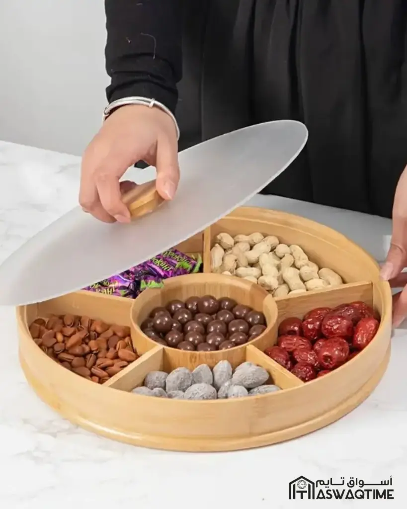 ROUND 6SEC NUTS BOX