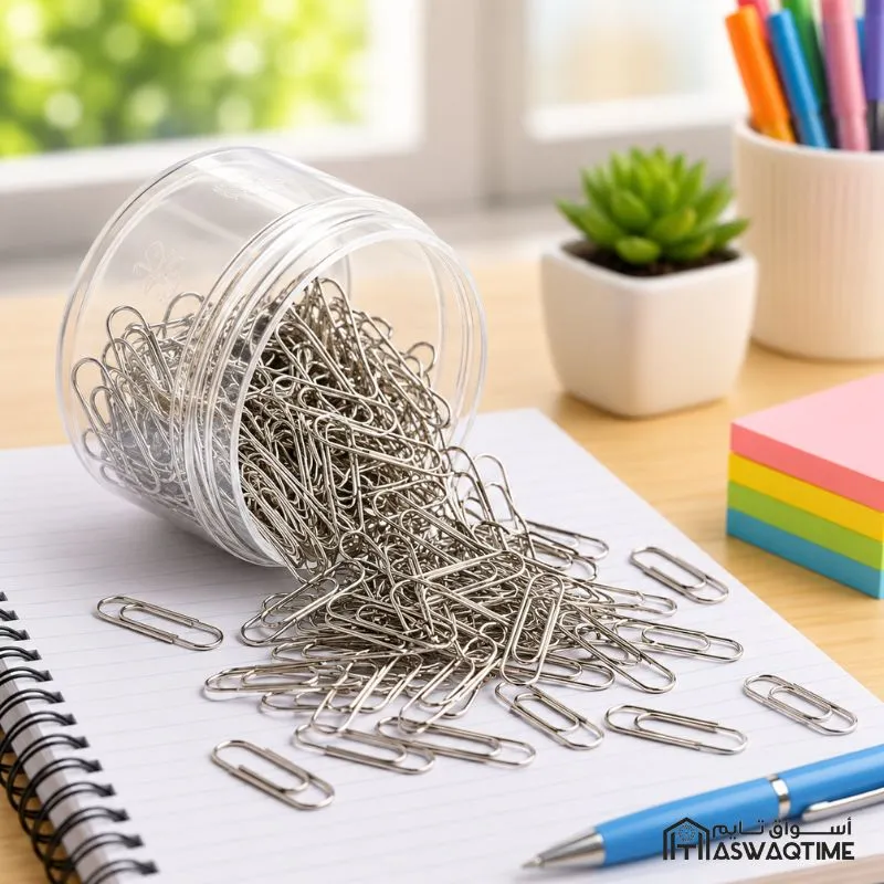 [MS07-DL3962] SILVER PAPER CLIP 28MM 180PCS