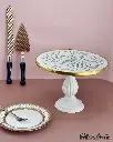 SMALL ROUND TRAY WITH STAND