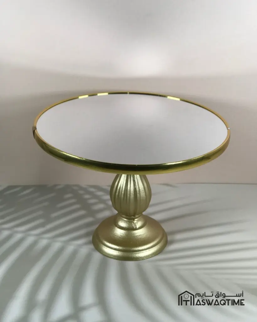SMALL ROUND TRAY WITH STAND