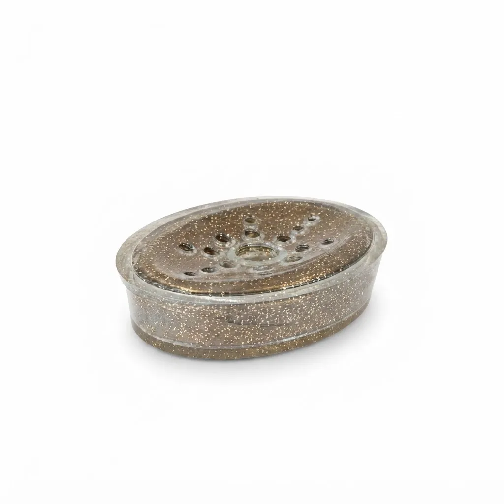 SPARKLY SOLID SOAP HOLDER 
