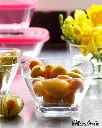 LAV DEFNE GLASS BOWL SET 2PCS 375CC