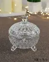 SUGAR BOWL WITH LID DELI GLASSWARE