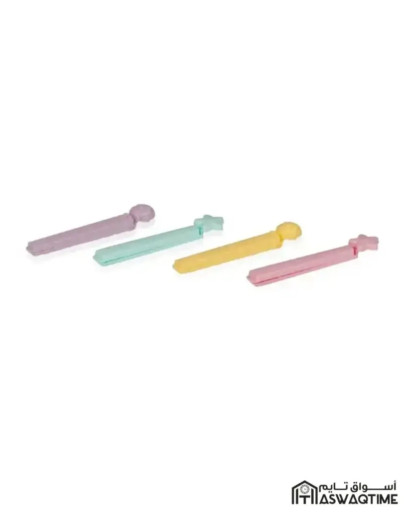 SUNPLAST BAG CLIPS (4pcs)