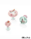 SUNPLAST LEAF FONDANT PLUNGER CUTTER (3pcs)