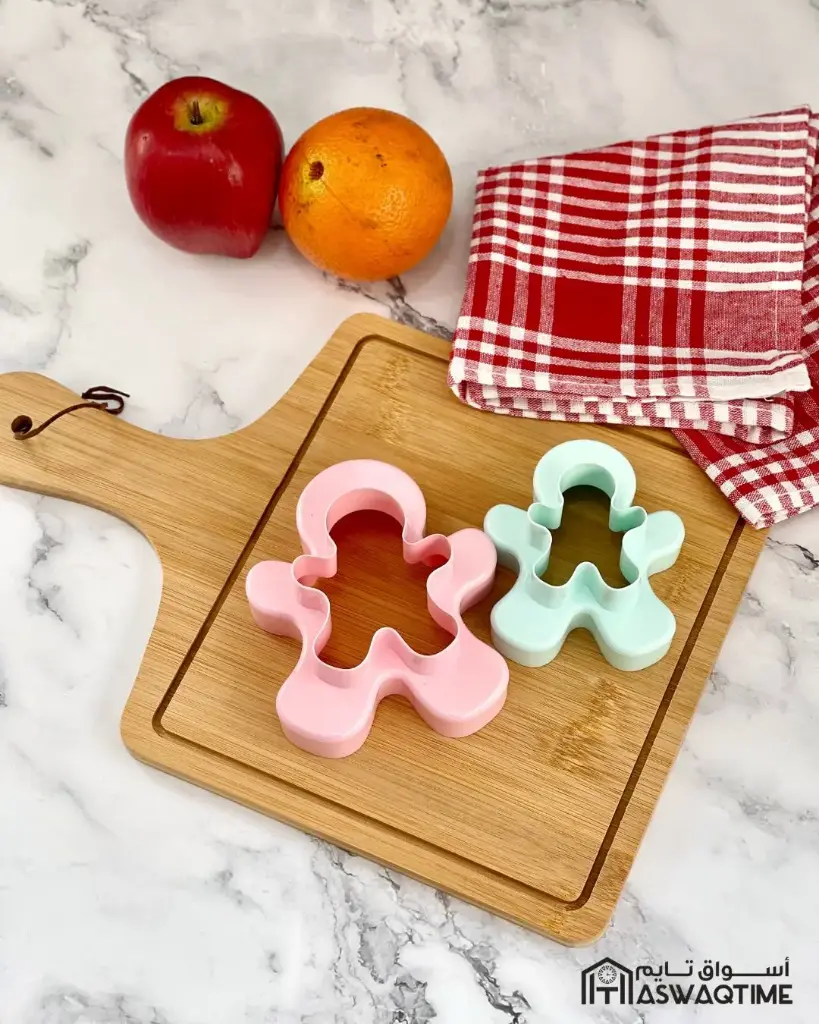 SUNPLAST MAN COOKIE CUTTERS (2pcs)