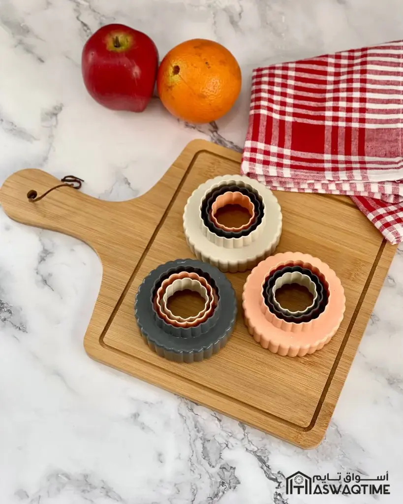 SUNPLAST ROUND COOKIE CUTTERS (3pcs) 