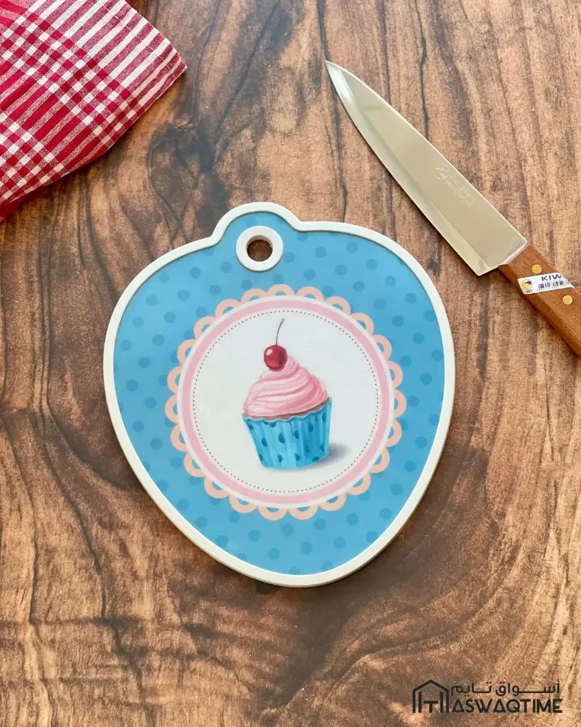 SUNPLAST STRAWBERRY MDF PLASTIC COVERED CUTTING BOARD 