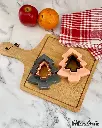 SUNPLAST TREE COOKIE CUTTERS (2 pcs)