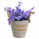 SWEET HOME BLACK VASE 