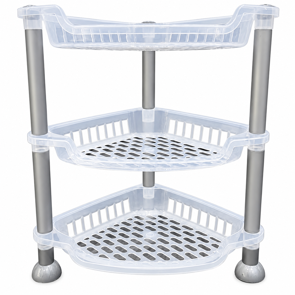 TRANSPARENT MINI OVAL SHELF – TRIPLE 