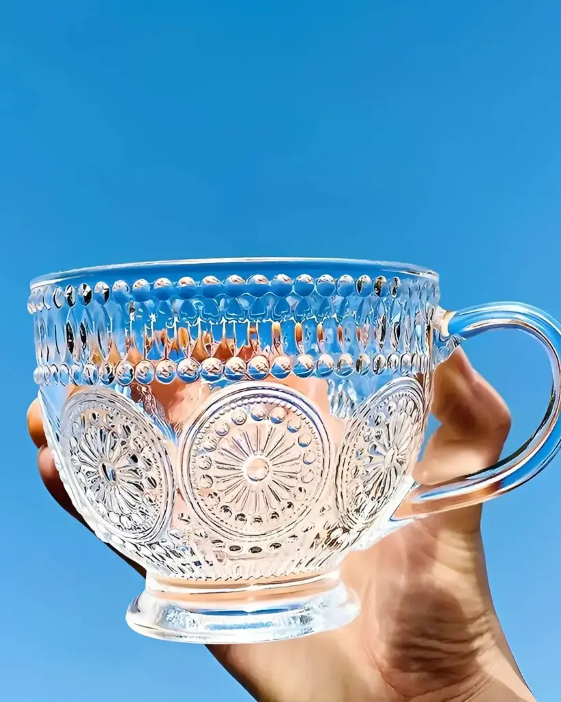 TRENDY GLASS CUP 325ML 6PCS