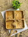ZEMBU WOOD 4x PUZZLE COOKIES PINE