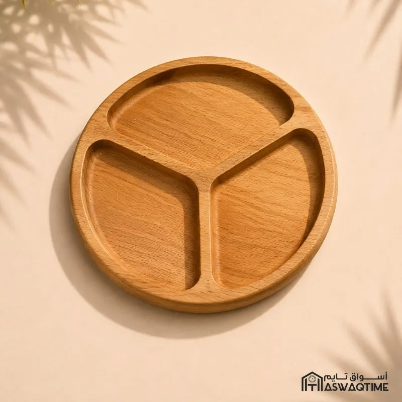 ZEMBU WOOD BEECH 3-EYE ROUND COOKIE