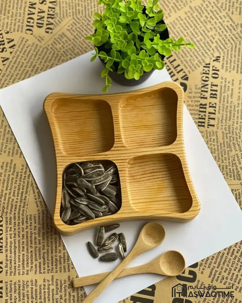 [114103000] ZEMBU WOOD TILE FOUR-Eyed COOKIE 