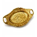 ORNATE EMBOSSED DECORATIVE DISH
