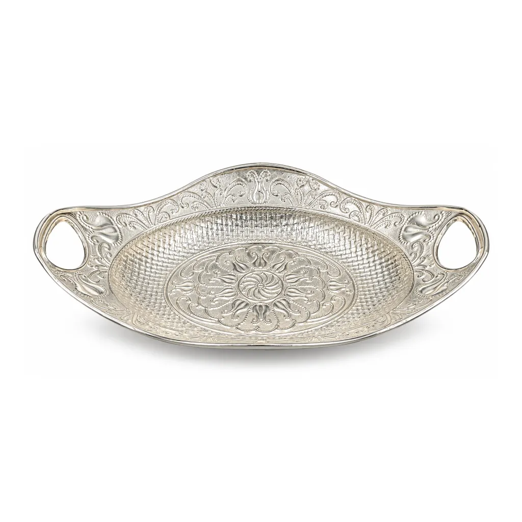 VINTAGE EMBOSSED DECORATIVE DISH