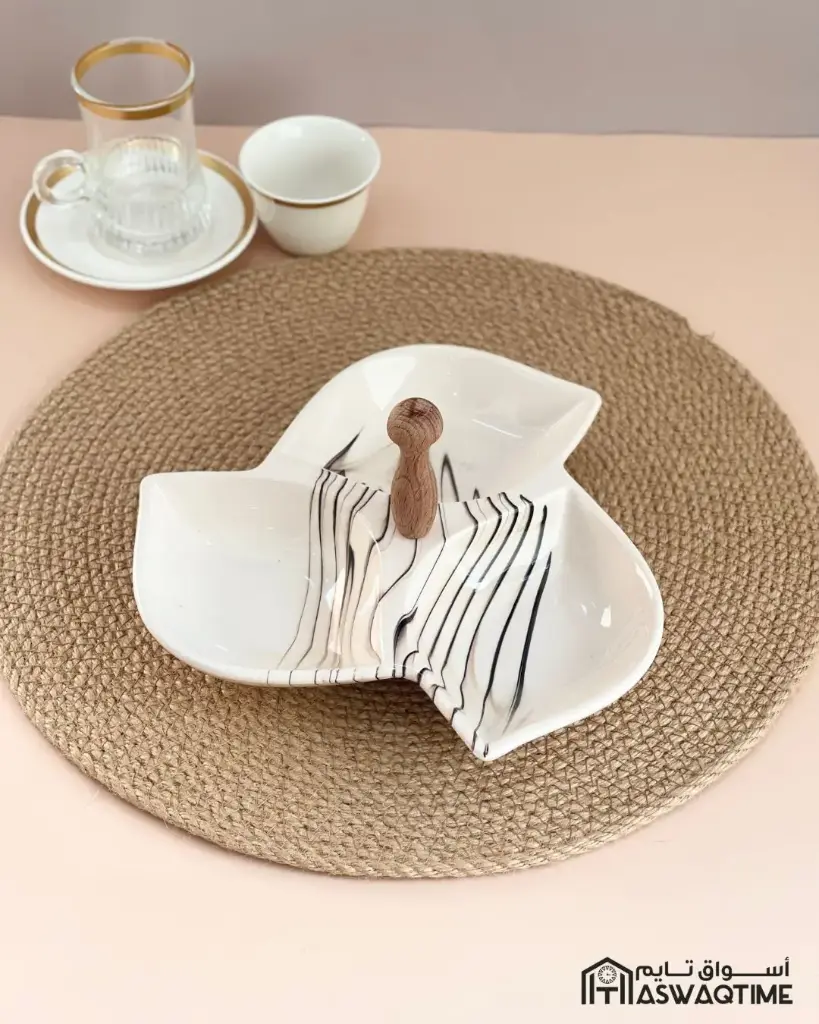 ZEBRA BAMBOO HANDLE LARGE 3 SHEET LEAF