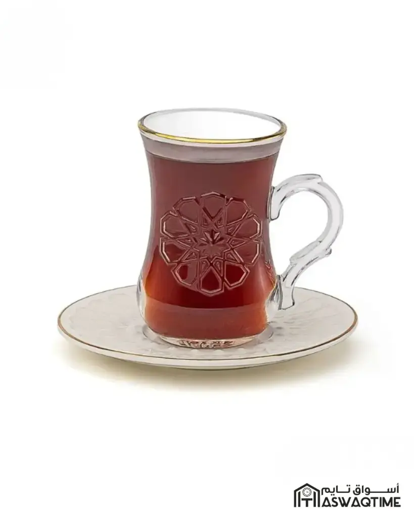 ROSE TEA 12PCS SET 132-TEA-A01