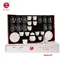 ROSE 38PCS TEA AND GAHWA SERVICE SET CR-132-38-A27