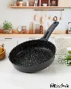 ELITE-EDGE FRYPAN WITHOUT LID 24CM-GRAY FRAYPAN 